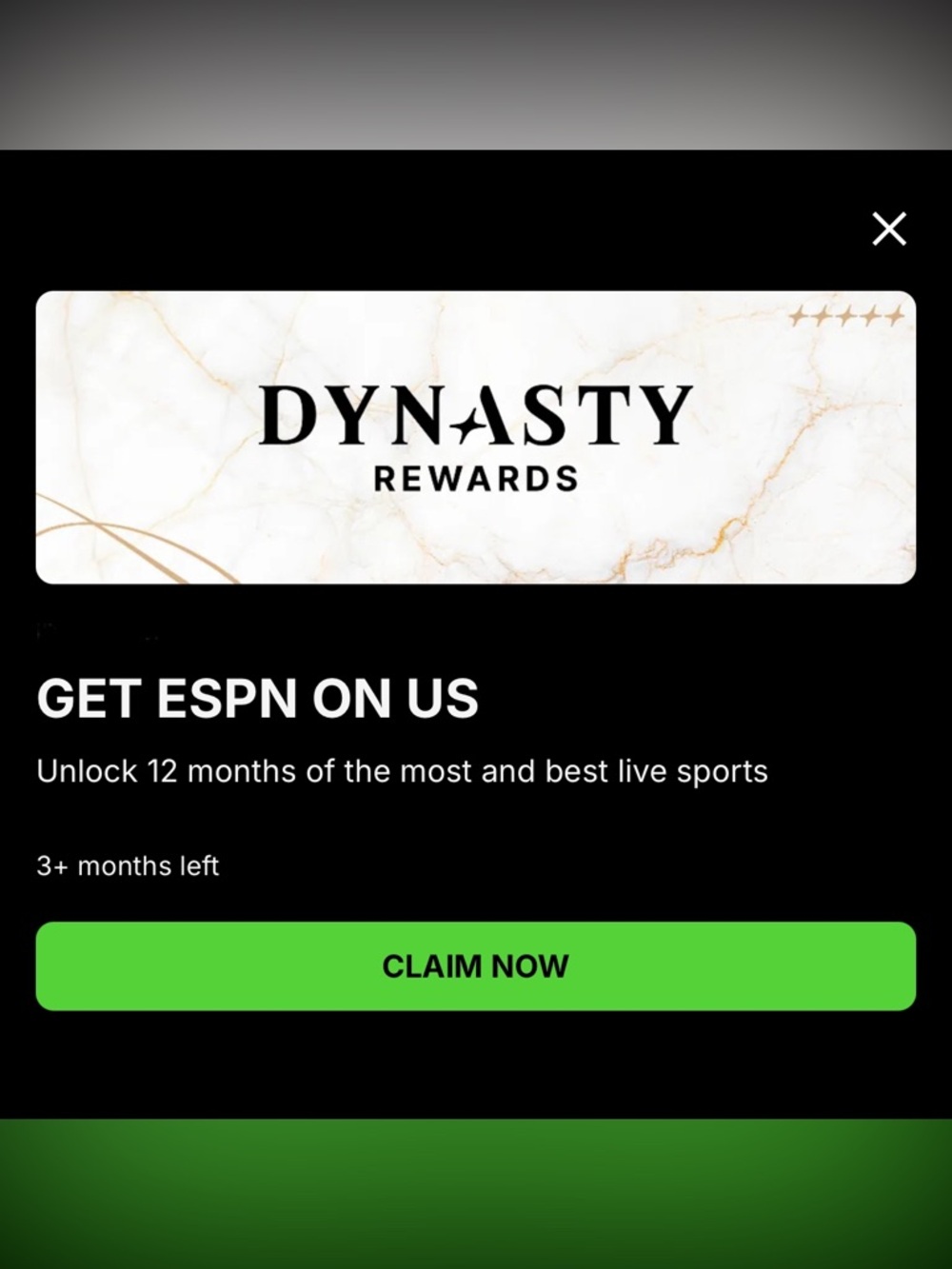 ESPN Unlimited 1 year subscription code